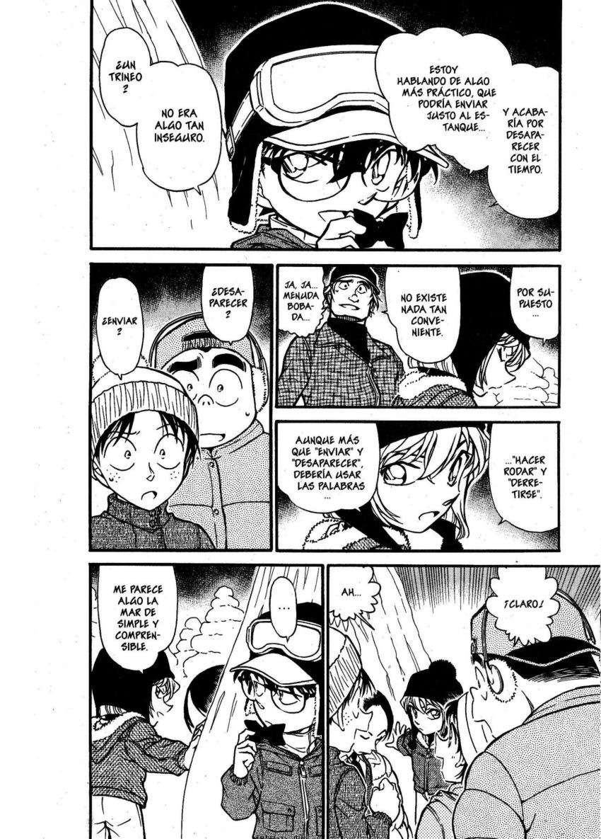 Detective Conan Capitulo 558: Tragedia en la montaña nevada página 7