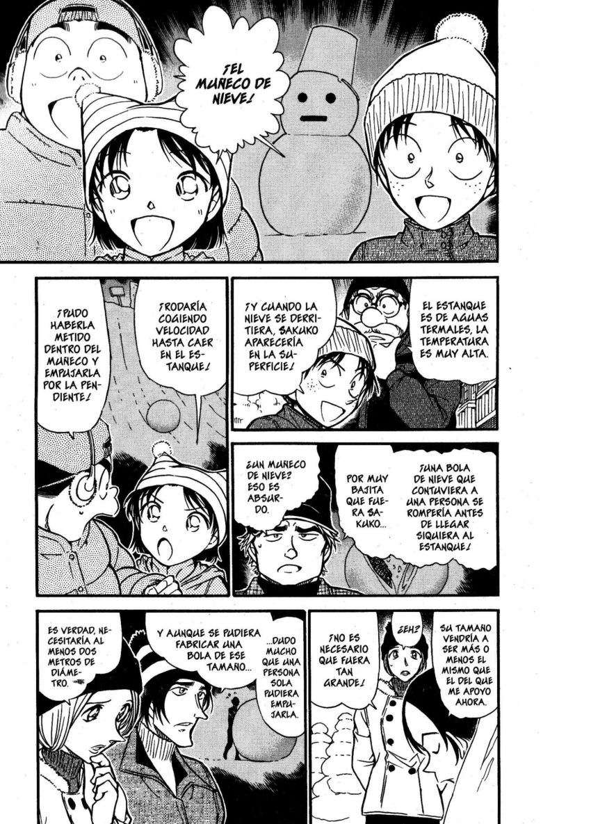 Detective Conan Capitulo 558: Tragedia en la montaña nevada página 8