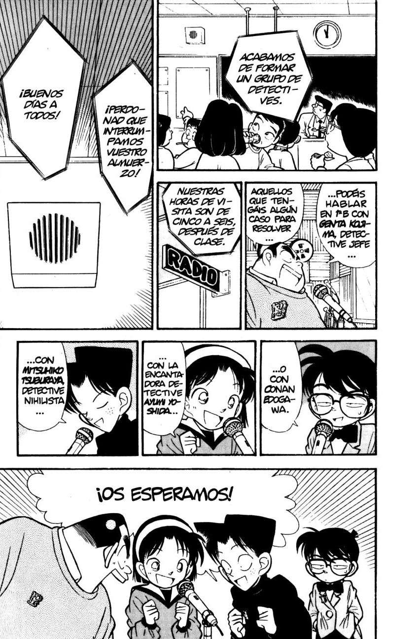 Detective Conan Capitulo 56: La banda de detectives infantiles página 4