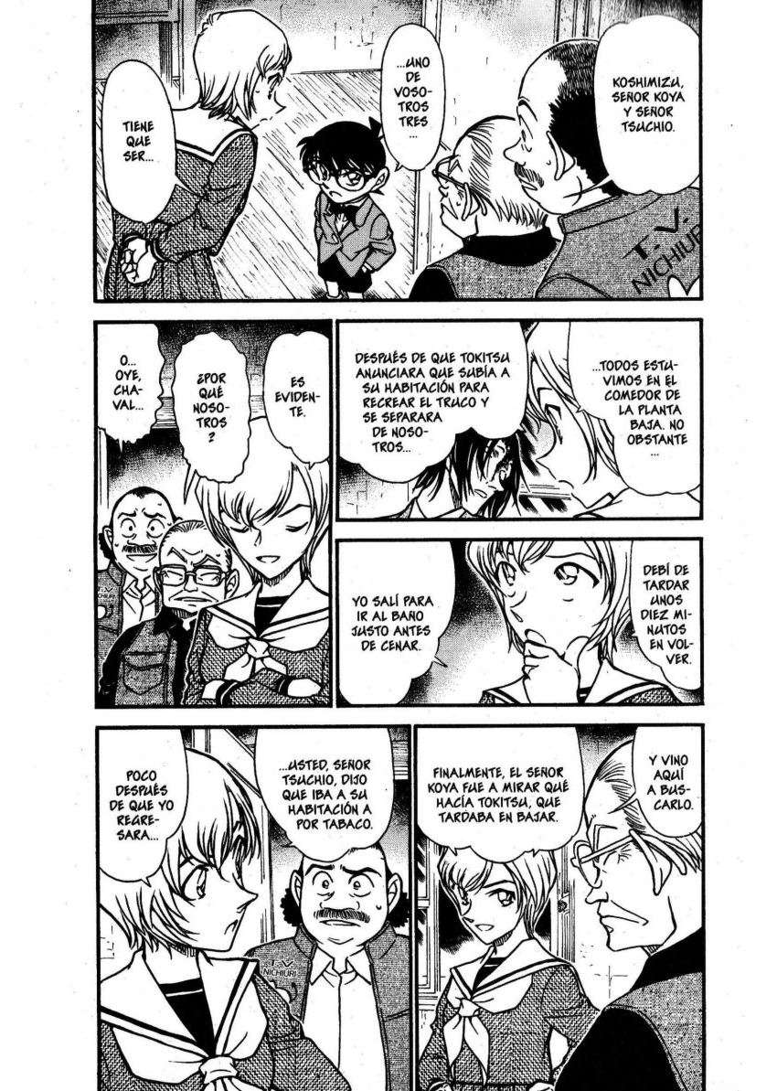 Detective Conan Capitulo 565: La hipótesis de los detectives página 5