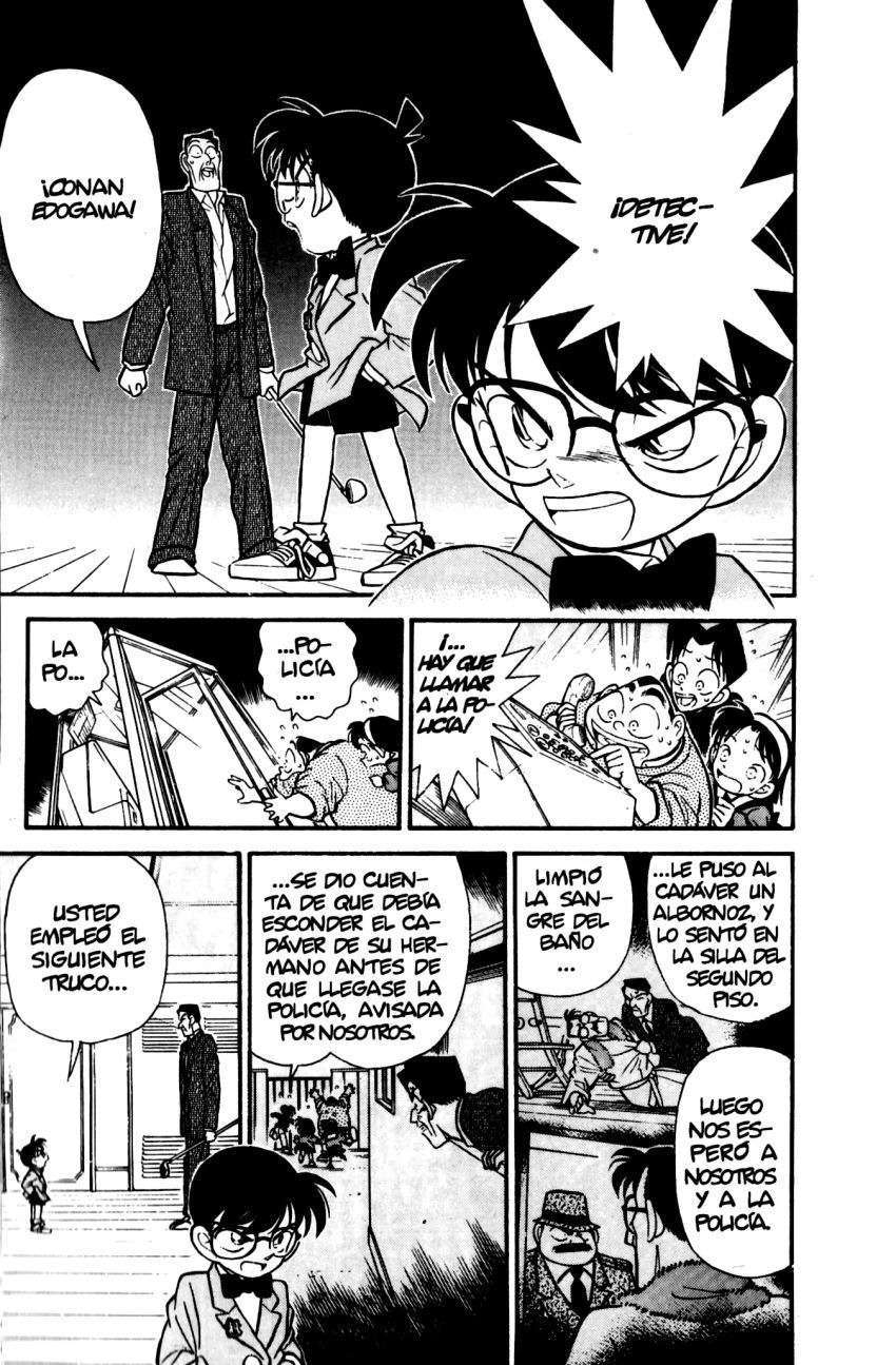 Detective Conan Capitulo 58: El misterio del cadáver que se mueve página 10