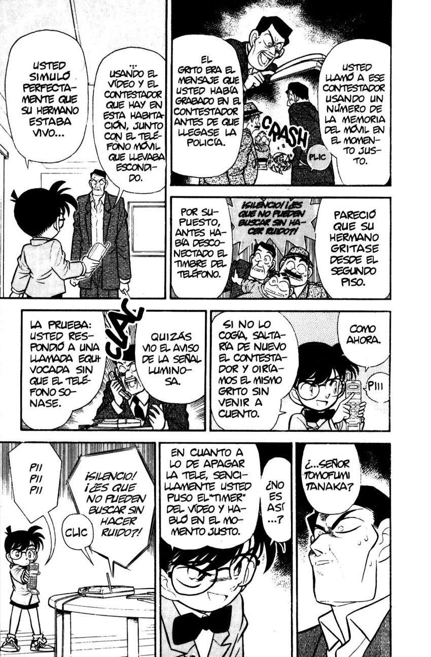 Detective Conan Capitulo 58: El misterio del cadáver que se mueve página 12