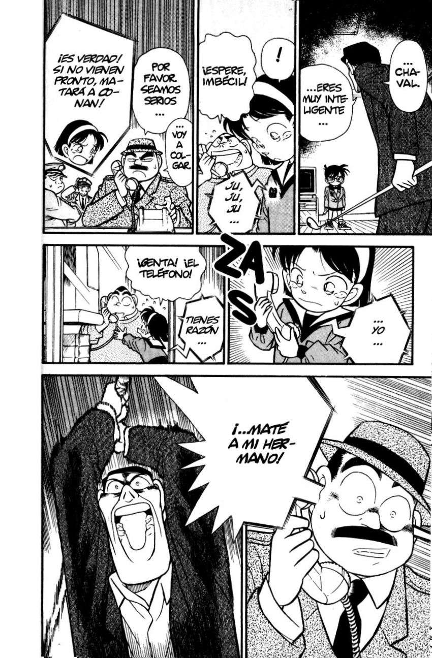 Detective Conan Capitulo 58: El misterio del cadáver que se mueve página 13