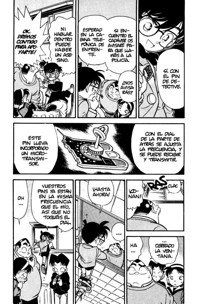 Detective Conan Capitulo 58: El misterio del cadáver que se mueve página 4