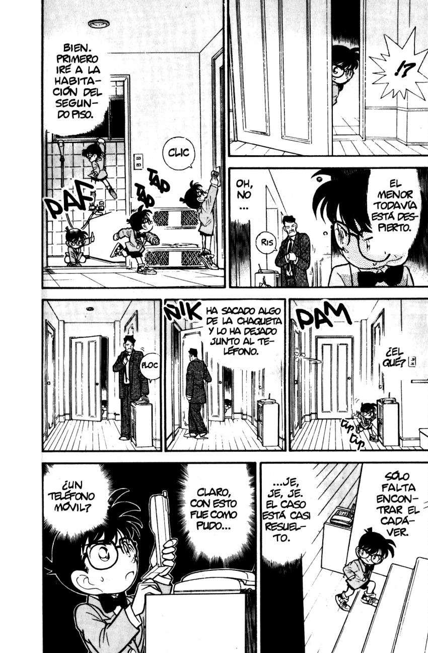 Detective Conan Capitulo 58: El misterio del cadáver que se mueve página 5