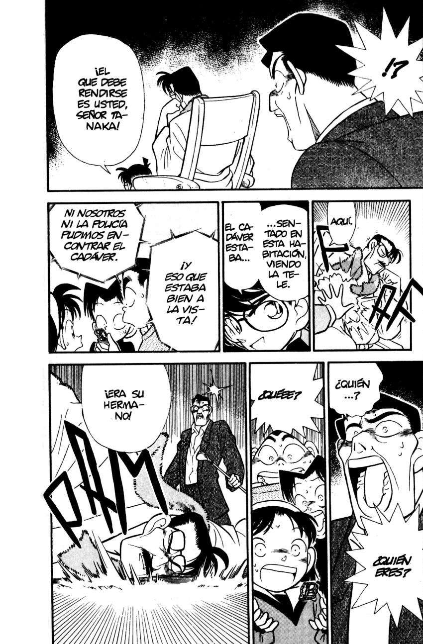 Detective Conan Capitulo 58: El misterio del cadáver que se mueve página 9
