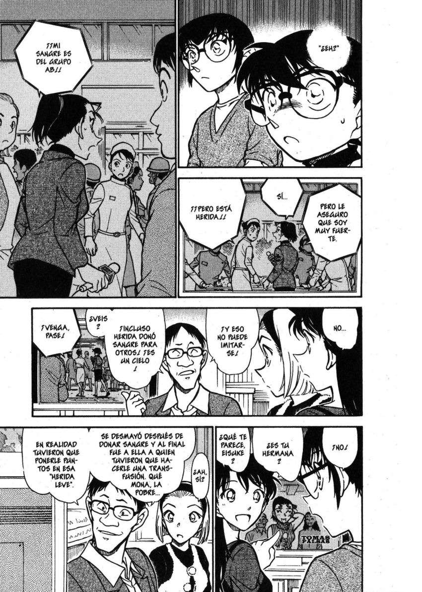 Detective Conan Capitulo 586: La sangre cuenta la verdad página 14