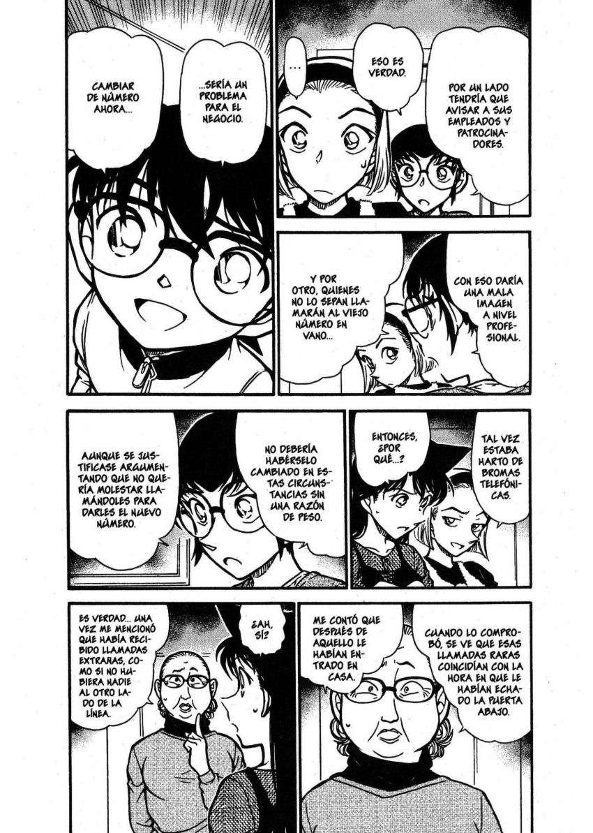 Detective Conan Capitulo 586: La sangre cuenta la verdad página 4