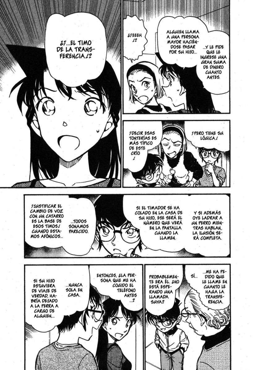 Detective Conan Capitulo 586: La sangre cuenta la verdad página 6