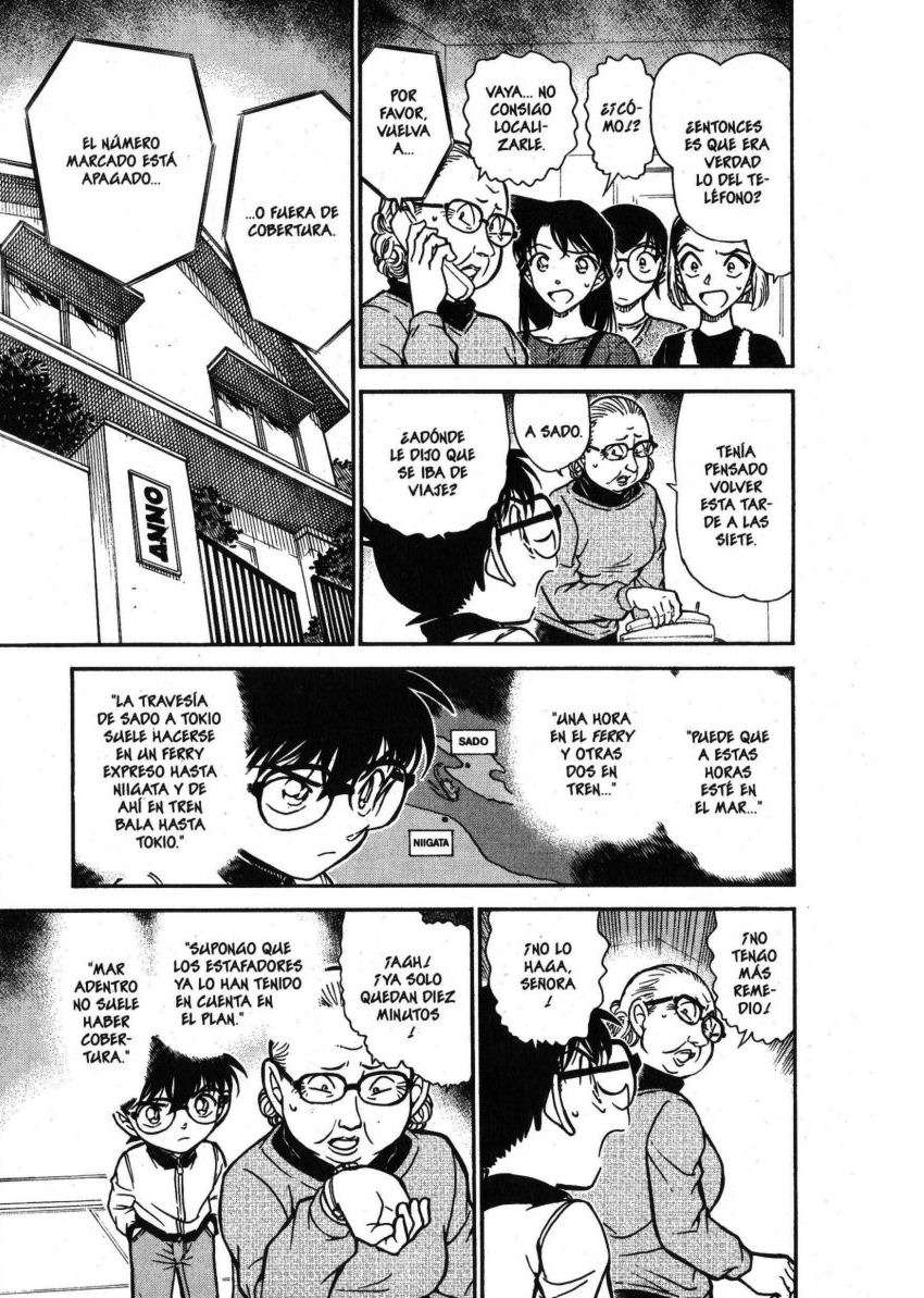 Detective Conan Capitulo 586: La sangre cuenta la verdad página 8