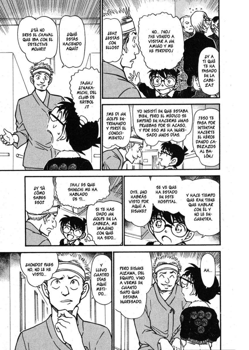 Detective Conan Capitulo 597: Un paciente falso página 10