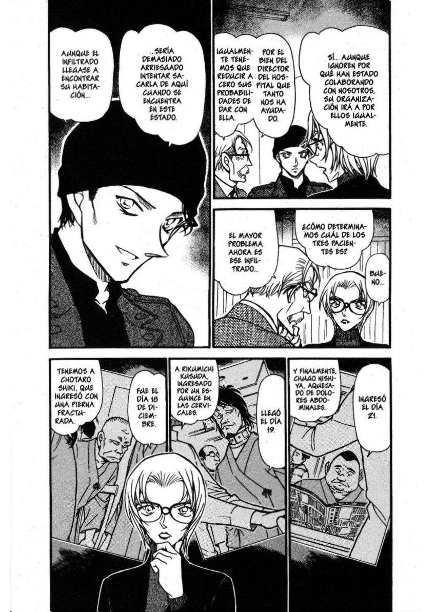 Detective Conan Capitulo 597: Un paciente falso página 4