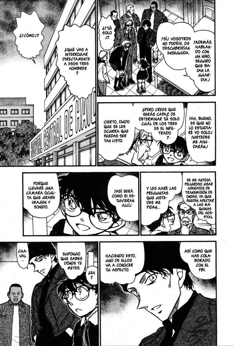 Detective Conan Capitulo 597: Un paciente falso página 8