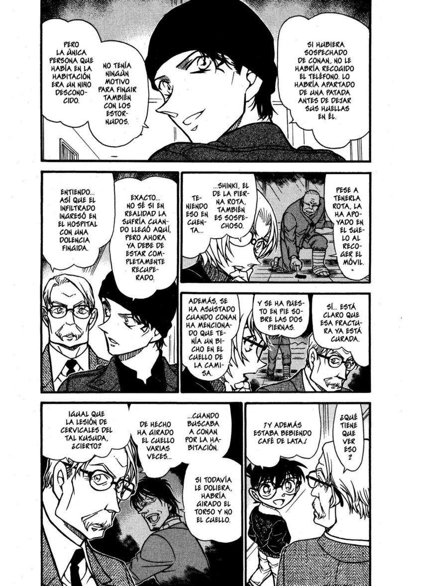 Detective Conan Capitulo 598: Tras la pista y… página 4