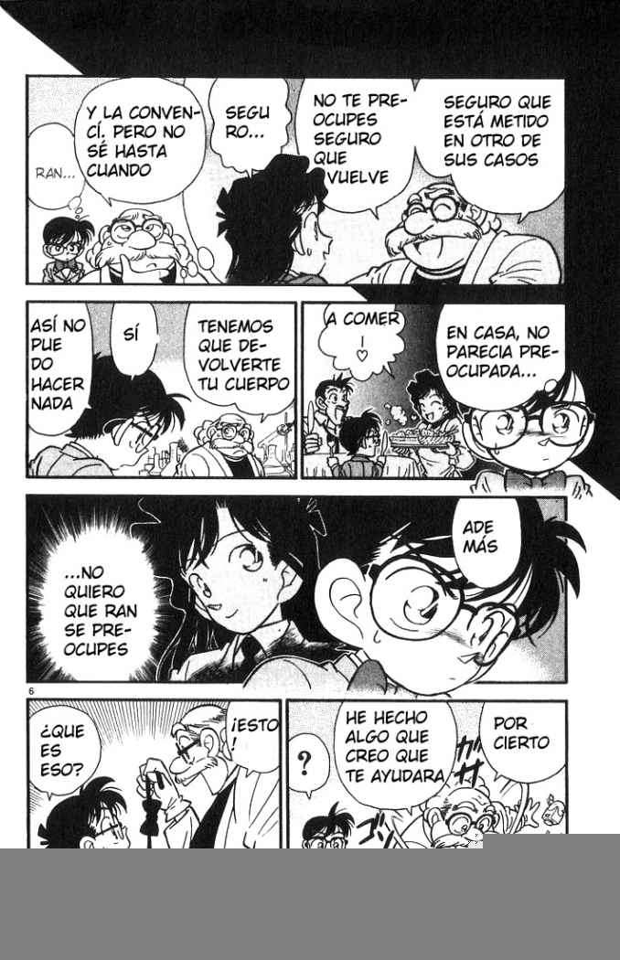 Detective Conan Capitulo 6: Cómo convertirse en un excelente detective página 6