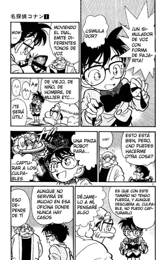 Detective Conan Capitulo 6: Cómo convertirse en un excelente detective página 7