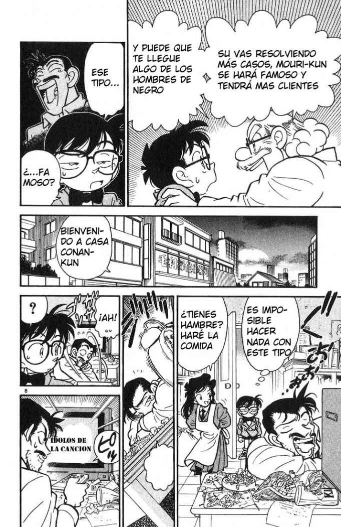 Detective Conan Capitulo 6: Cómo convertirse en un excelente detective página 8