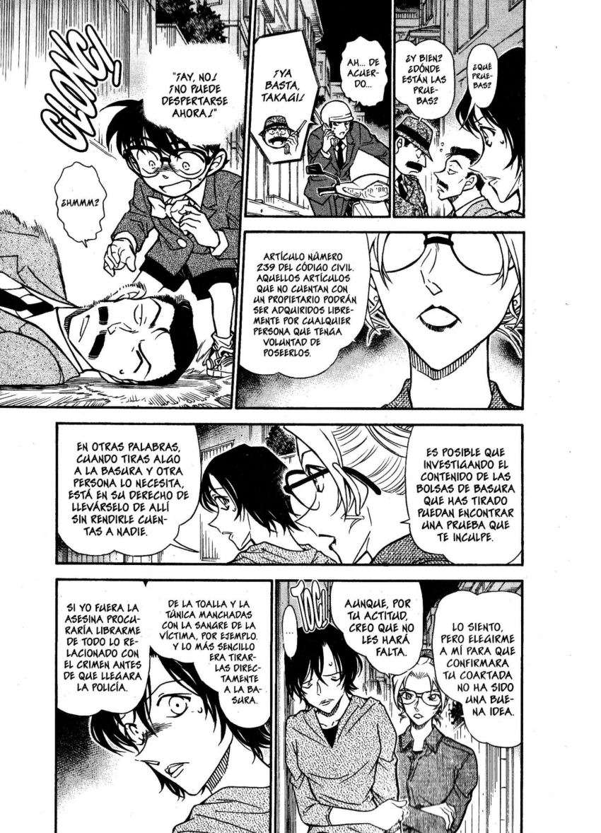 Detective Conan Capitulo 612: La gravedad y la coartada página 12