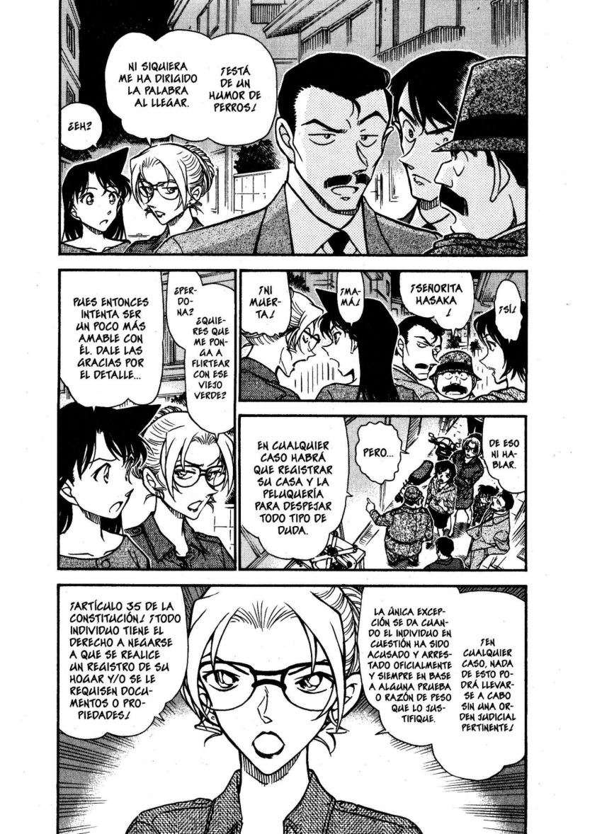 Detective Conan Capitulo 612: La gravedad y la coartada página 4