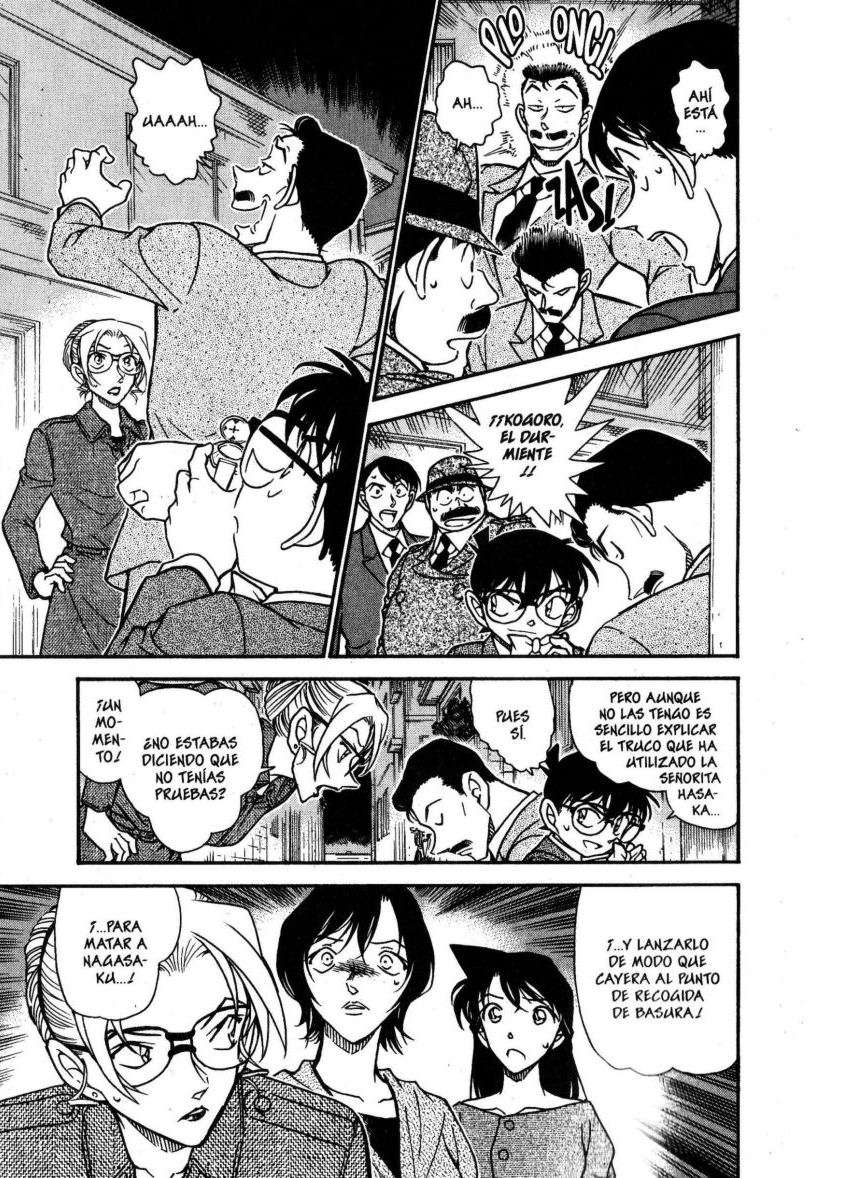 Detective Conan Capitulo 612: La gravedad y la coartada página 6
