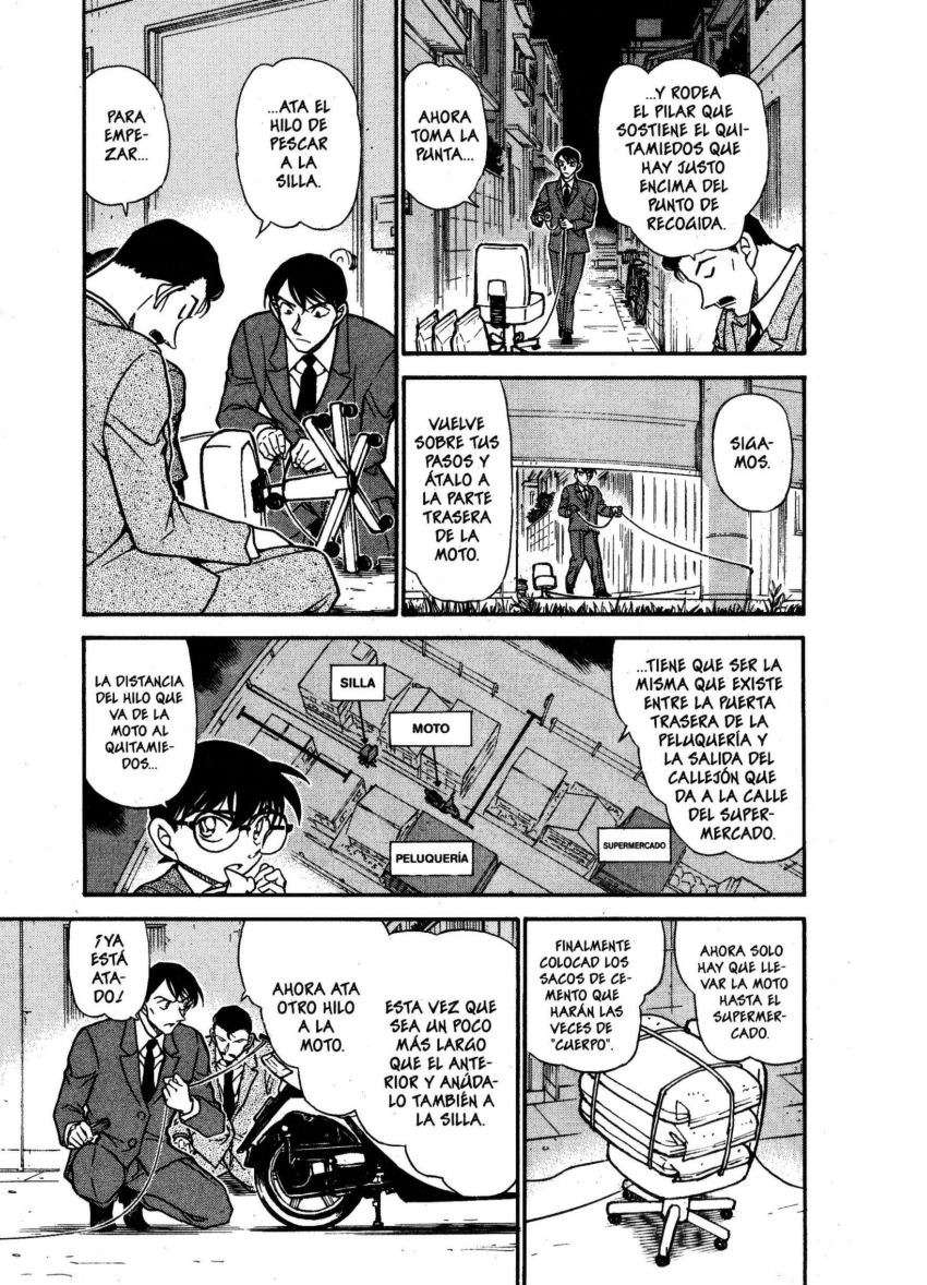 Detective Conan Capitulo 612: La gravedad y la coartada página 8