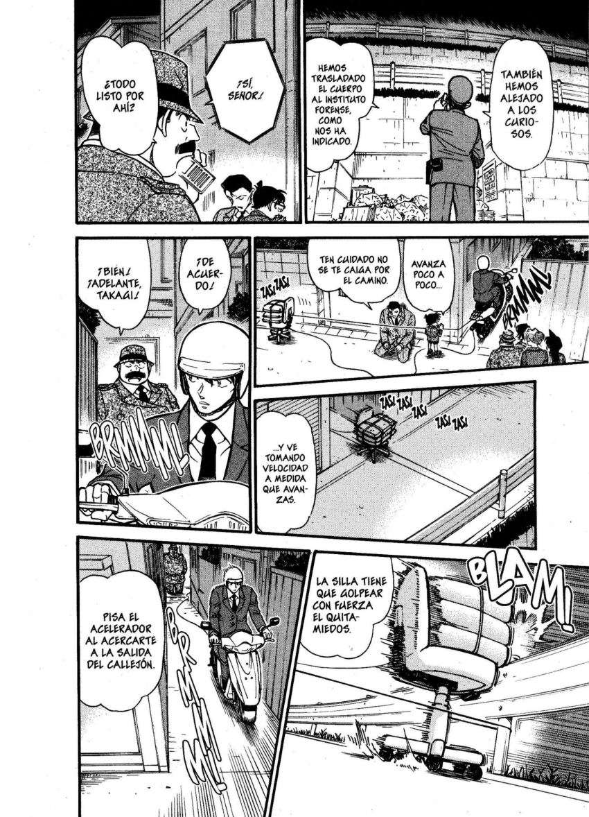Detective Conan Capitulo 612: La gravedad y la coartada página 9