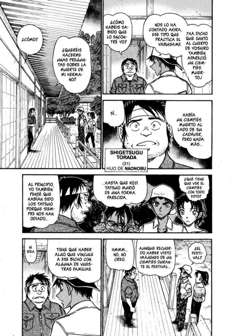 Detective Conan Capitulo 613: Ciempiés página 10