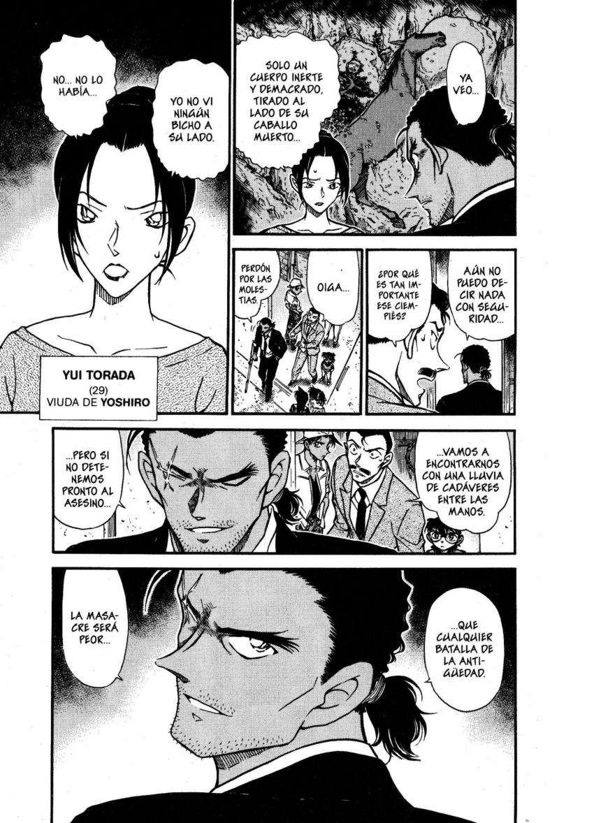 Detective Conan Capitulo 613: Ciempiés página 16