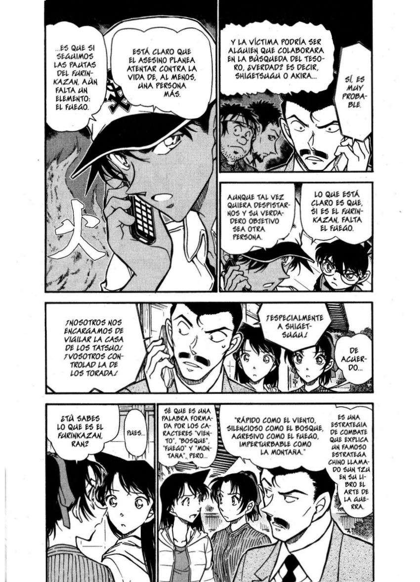 Detective Conan Capitulo 616: Furinkazan página 4