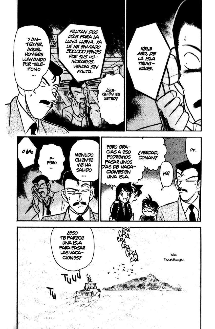 Detective Conan Capitulo 62: Una invitación a la isla Tsukikage página 3
