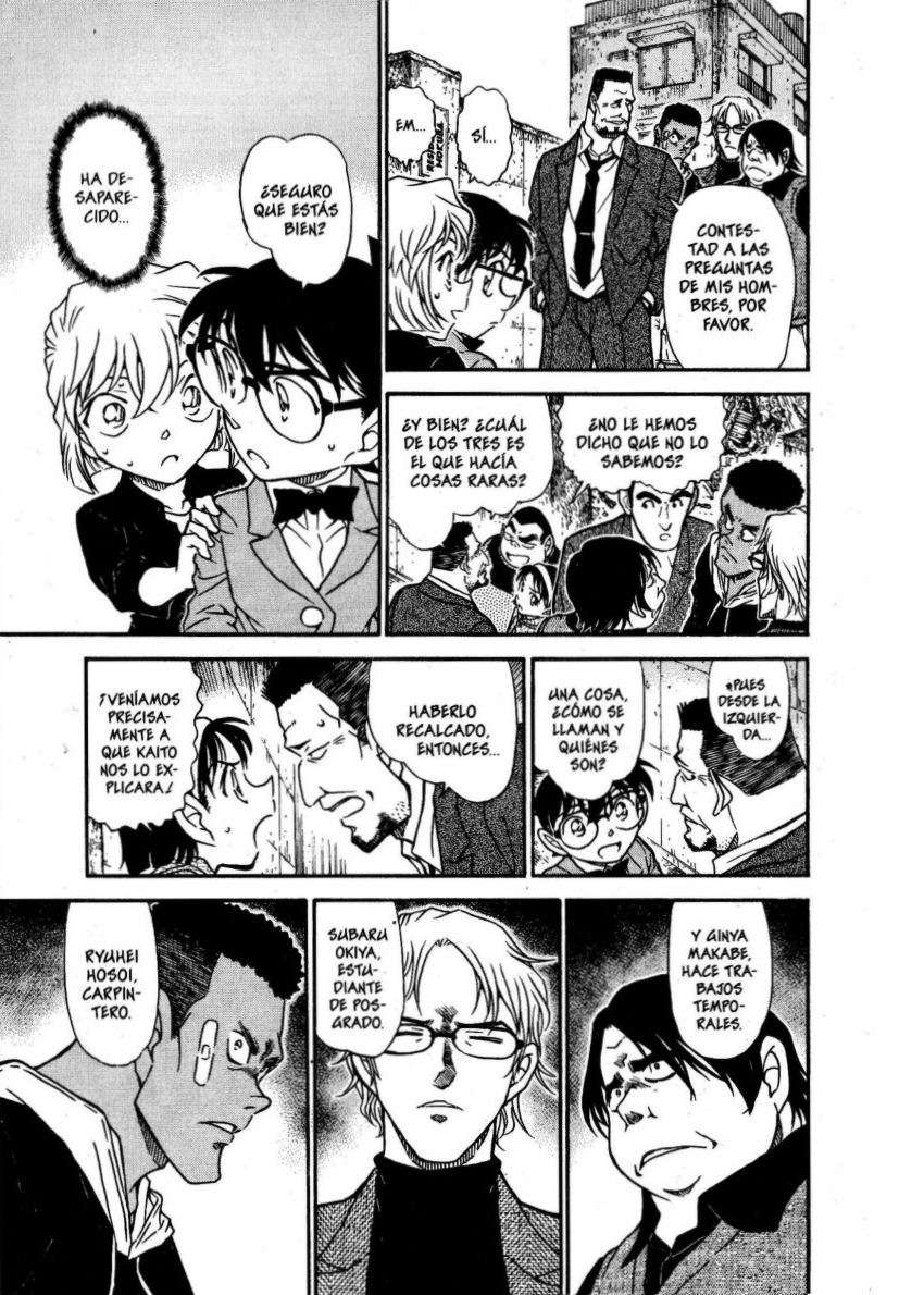 Detective Conan Capitulo 622: Rojo, blanco y amarillo página 14