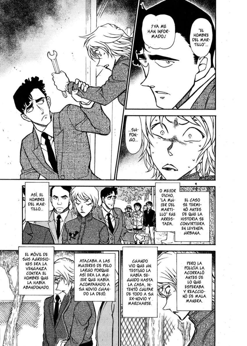 Detective Conan Capitulo 627: ¡¿Quién es el hombre del martillo?! página 12