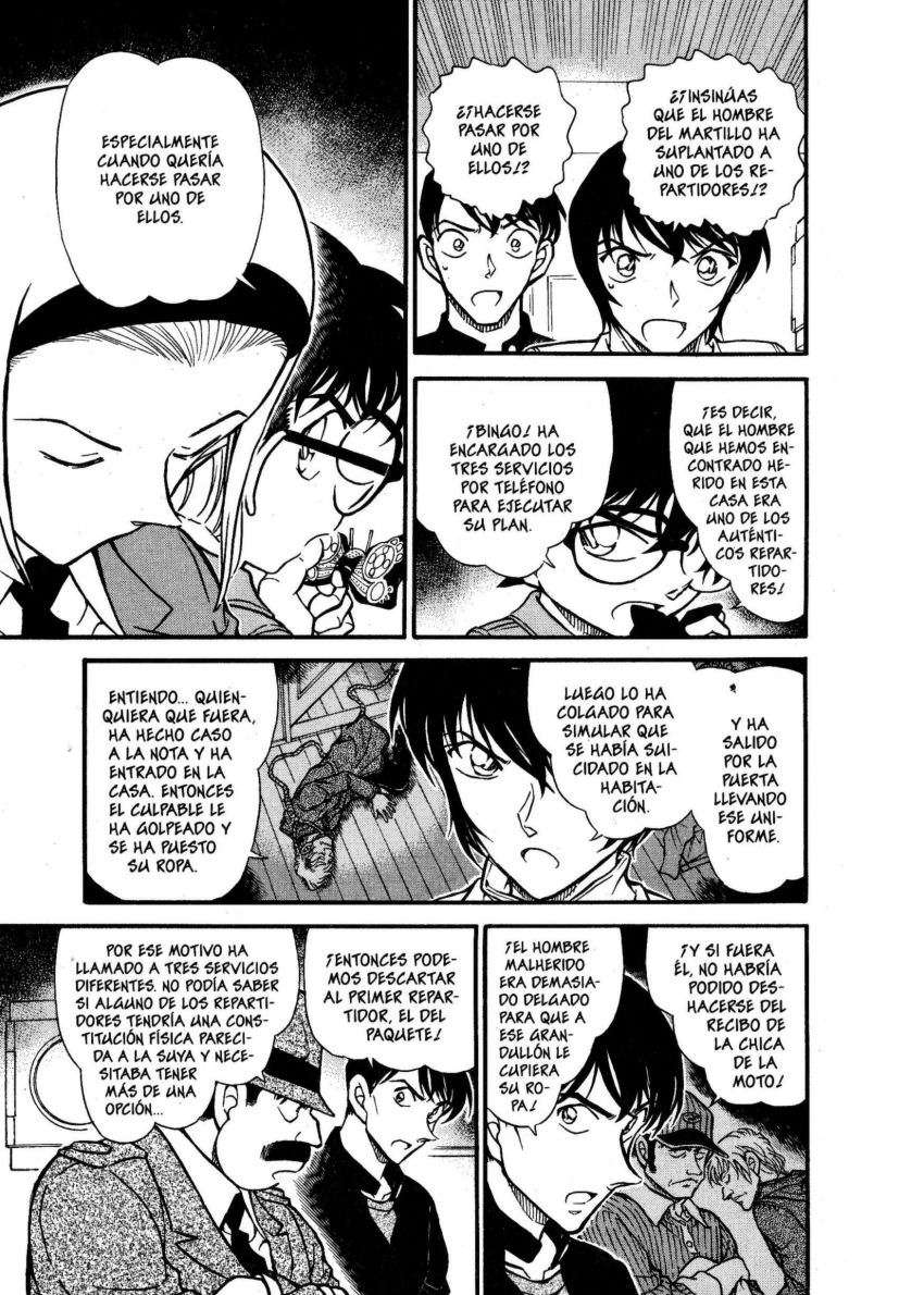 Detective Conan Capitulo 627: ¡¿Quién es el hombre del martillo?! página 6