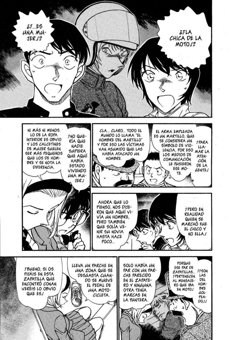 Detective Conan Capitulo 627: ¡¿Quién es el hombre del martillo?! página 8