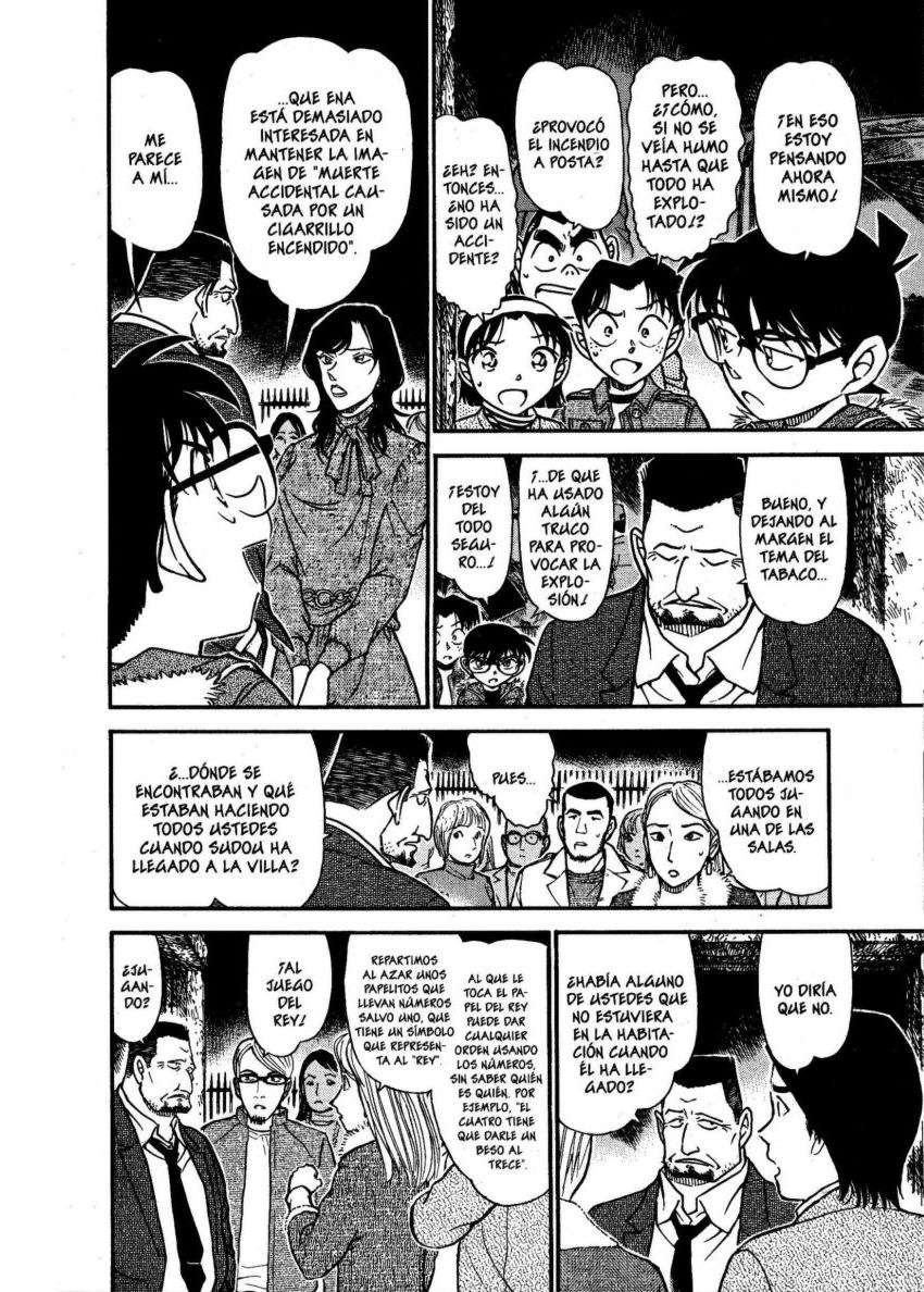 Detective Conan Capitulo 636: Brasas página 9