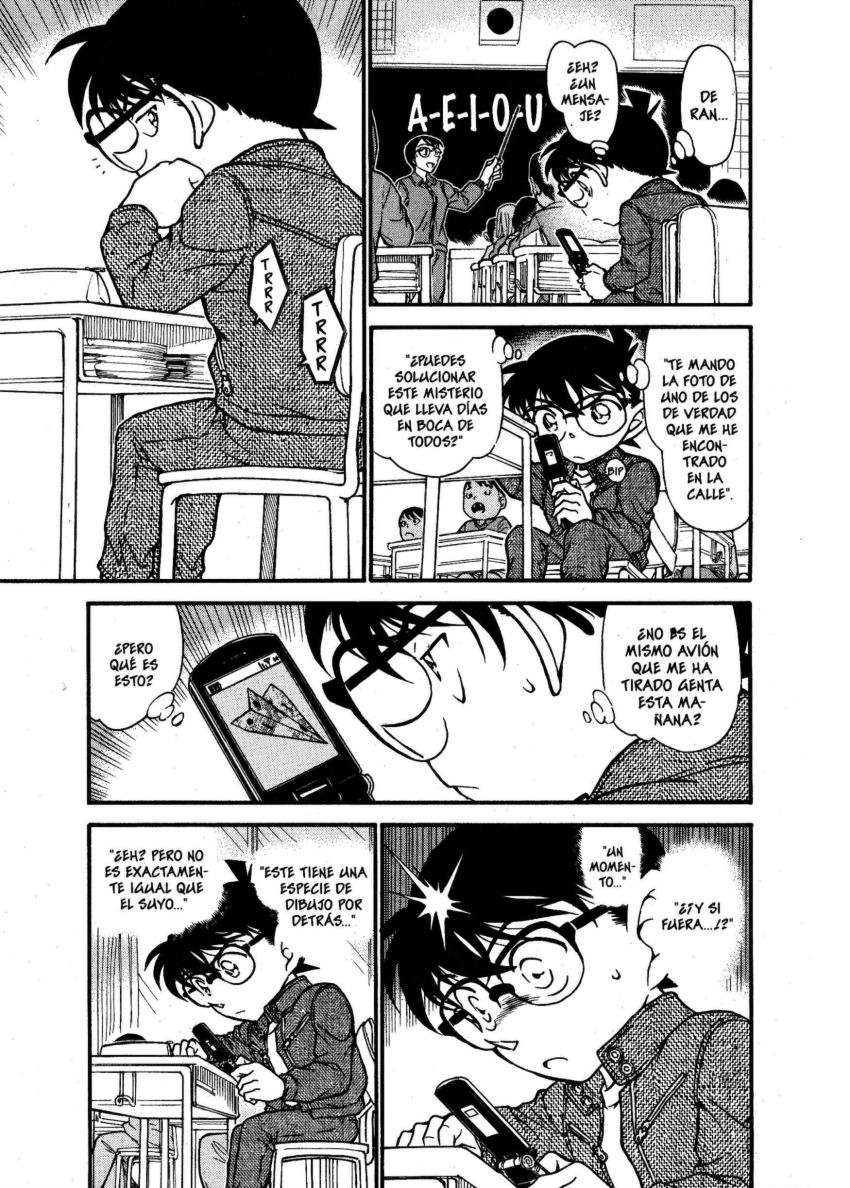 Detective Conan Capitulo 638: El avión de papel página 14