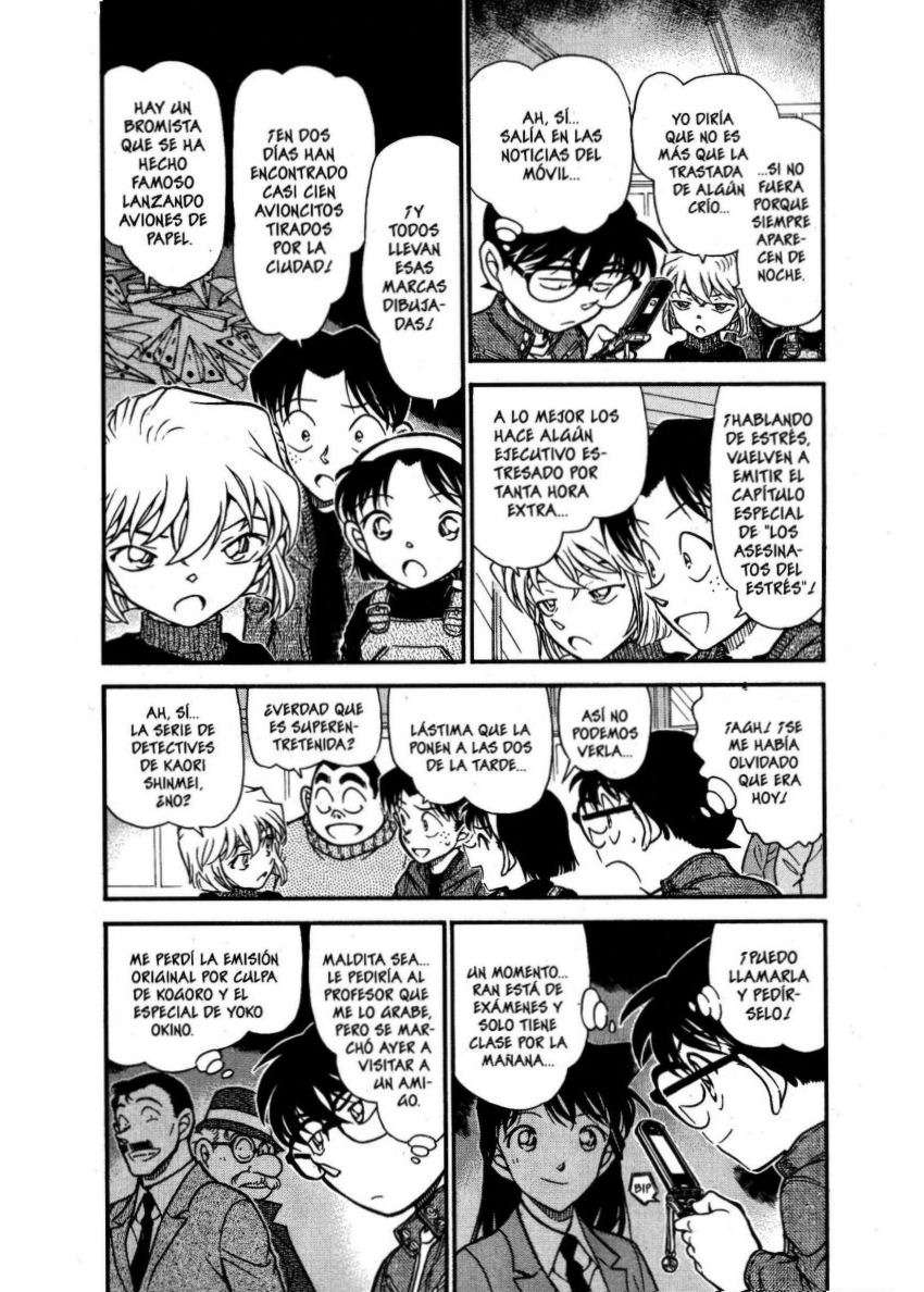 Detective Conan Capitulo 638: El avión de papel página 4