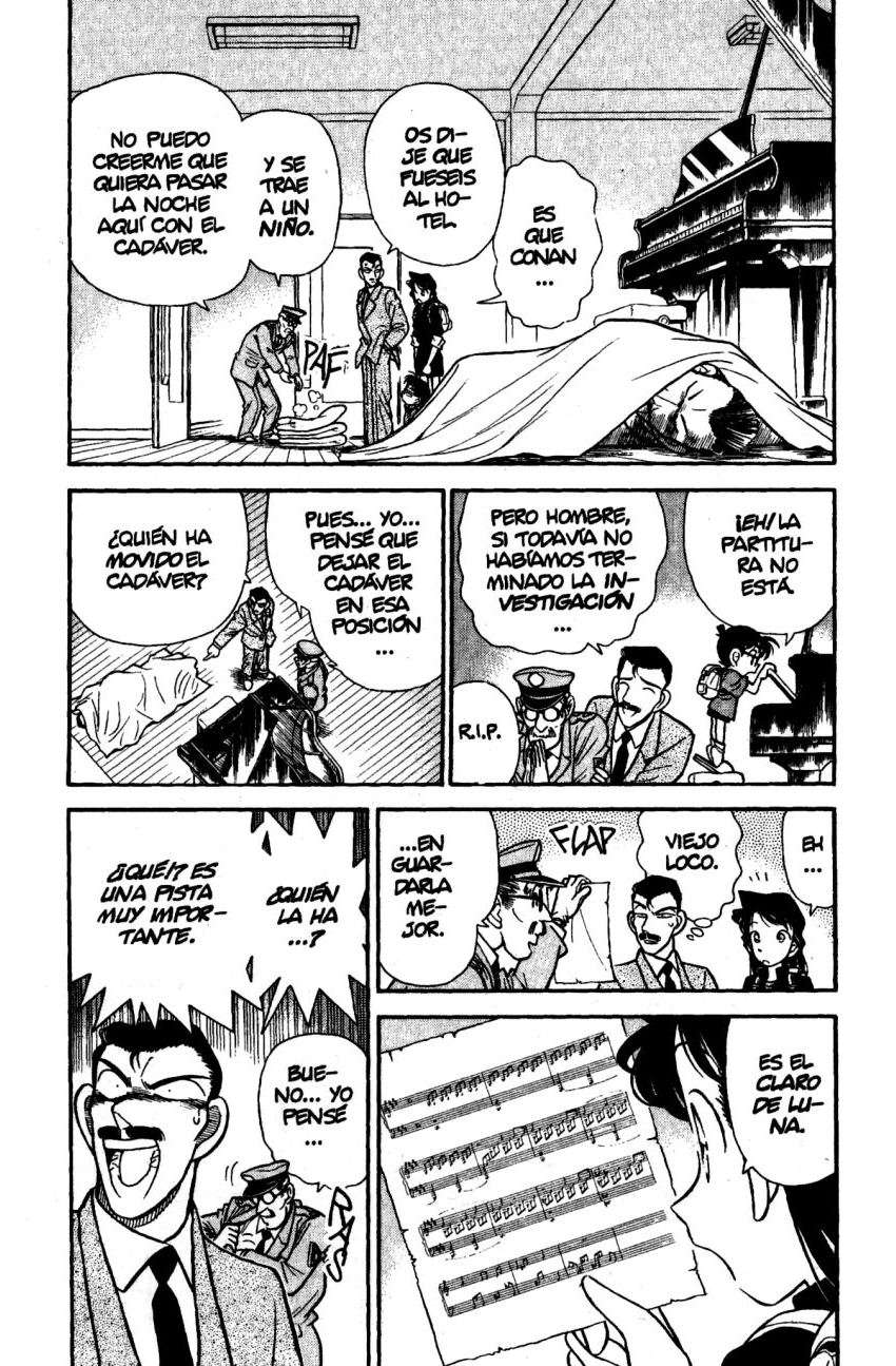 Detective Conan Capitulo 64: La partitura página 4