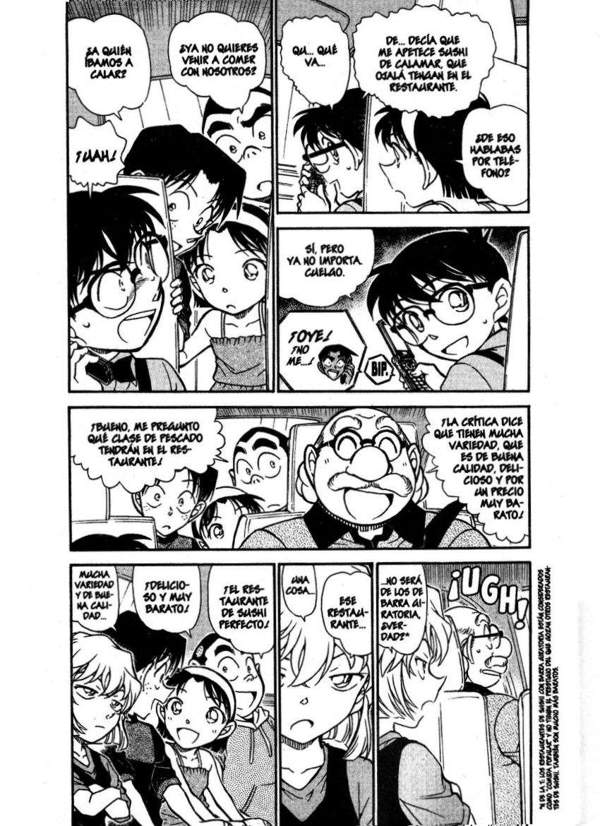 Detective Conan Capitulo 655: Arma giratoria página 4
