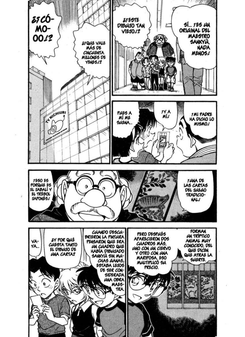 Detective Conan Capitulo 658: El tríptico animal página 4