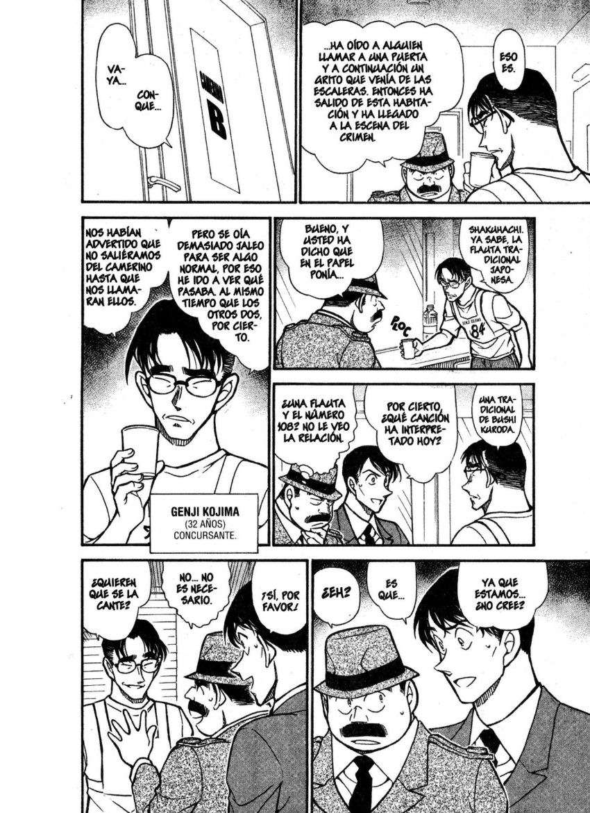 Detective Conan Capitulo 659: Números, flautas y objetos página 11