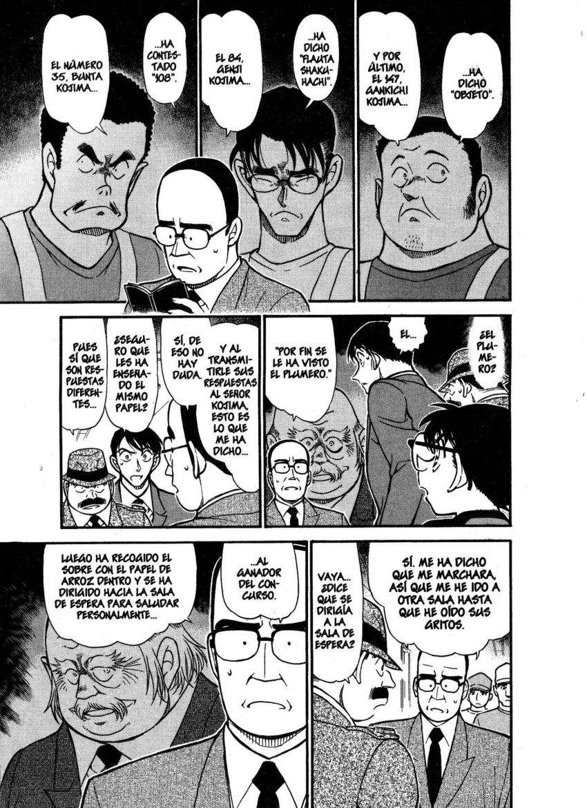 Detective Conan Capitulo 659: Números, flautas y objetos página 6