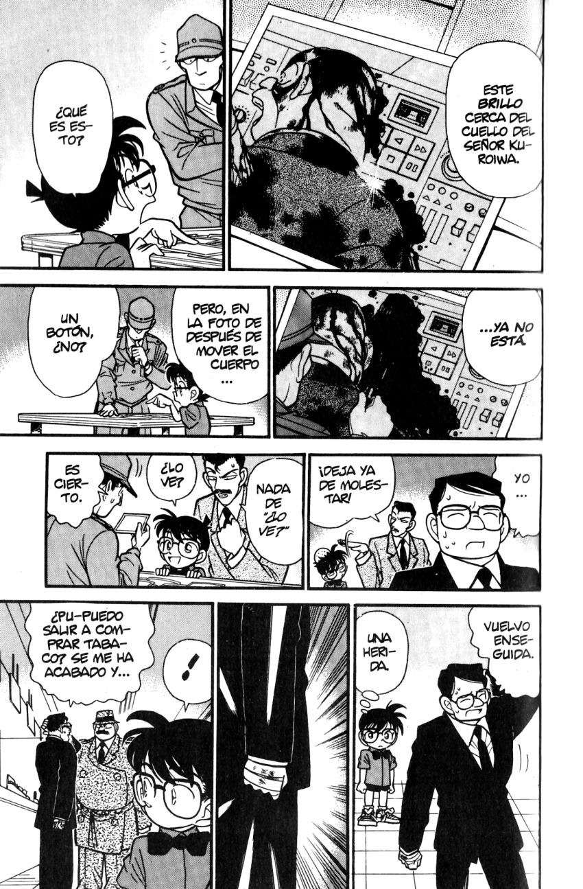 Detective Conan Capitulo 66: Un botón ensangrentado página 14