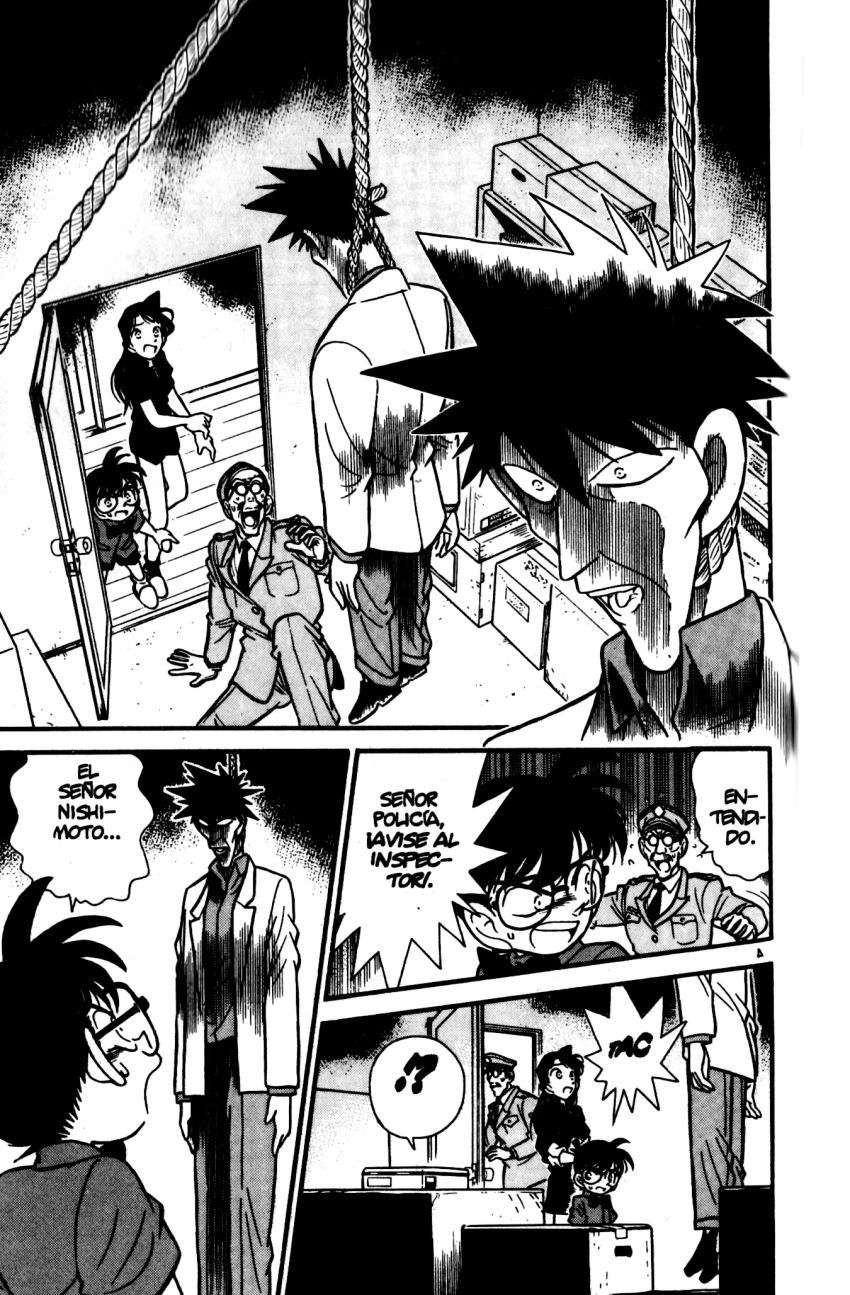 Detective Conan Capitulo 66: Un botón ensangrentado página 4