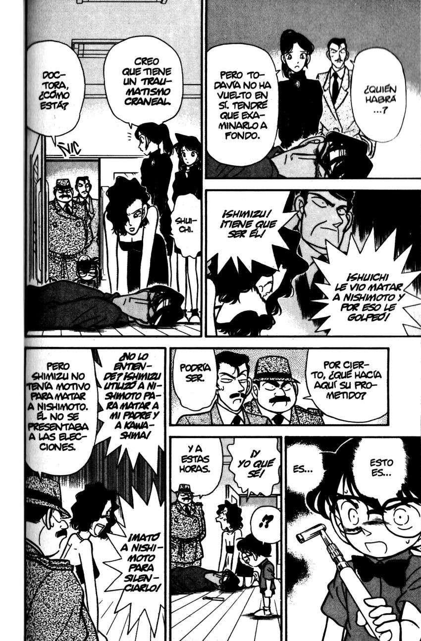 Detective Conan Capitulo 66: Un botón ensangrentado página 9