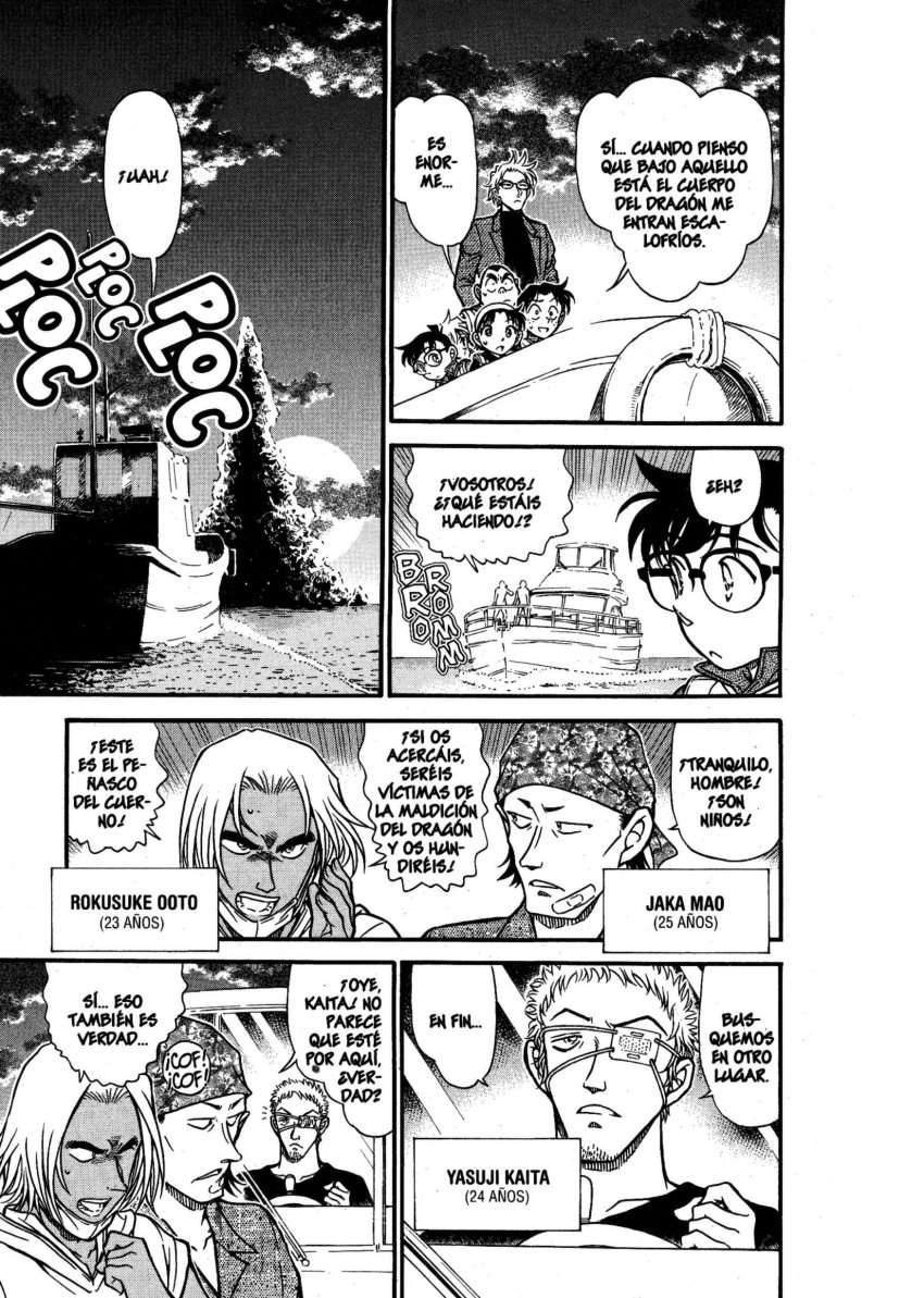 Detective Conan Capitulo 664: La roca Ikkaku página 10