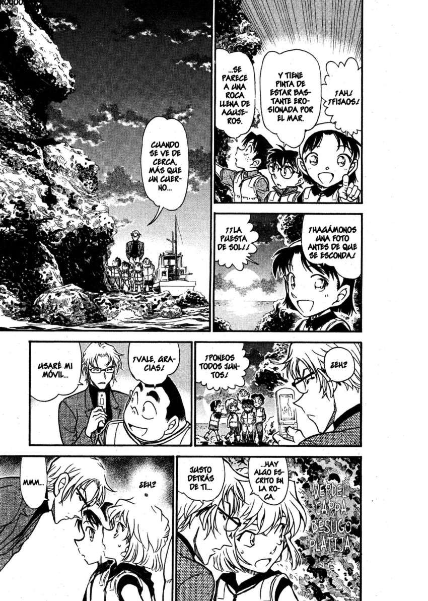 Detective Conan Capitulo 664: La roca Ikkaku página 12