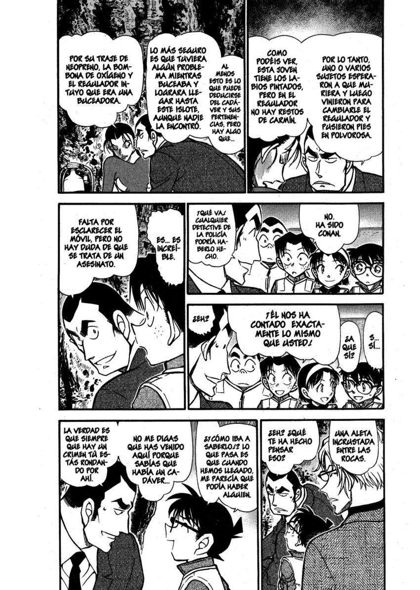Detective Conan Capitulo 665: Caballa, carpa, besugo y lenguado página 3