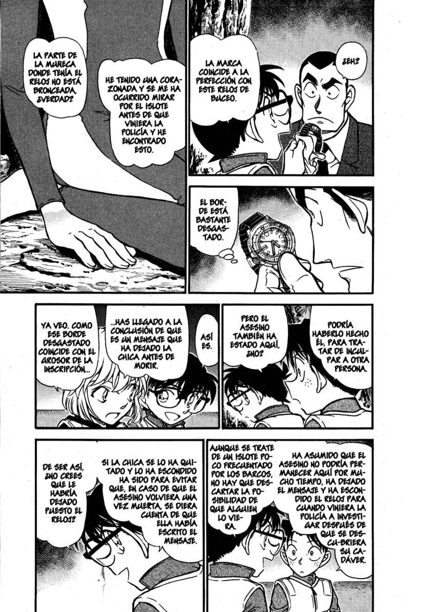 Detective Conan Capitulo 665: Caballa, carpa, besugo y lenguado página 6
