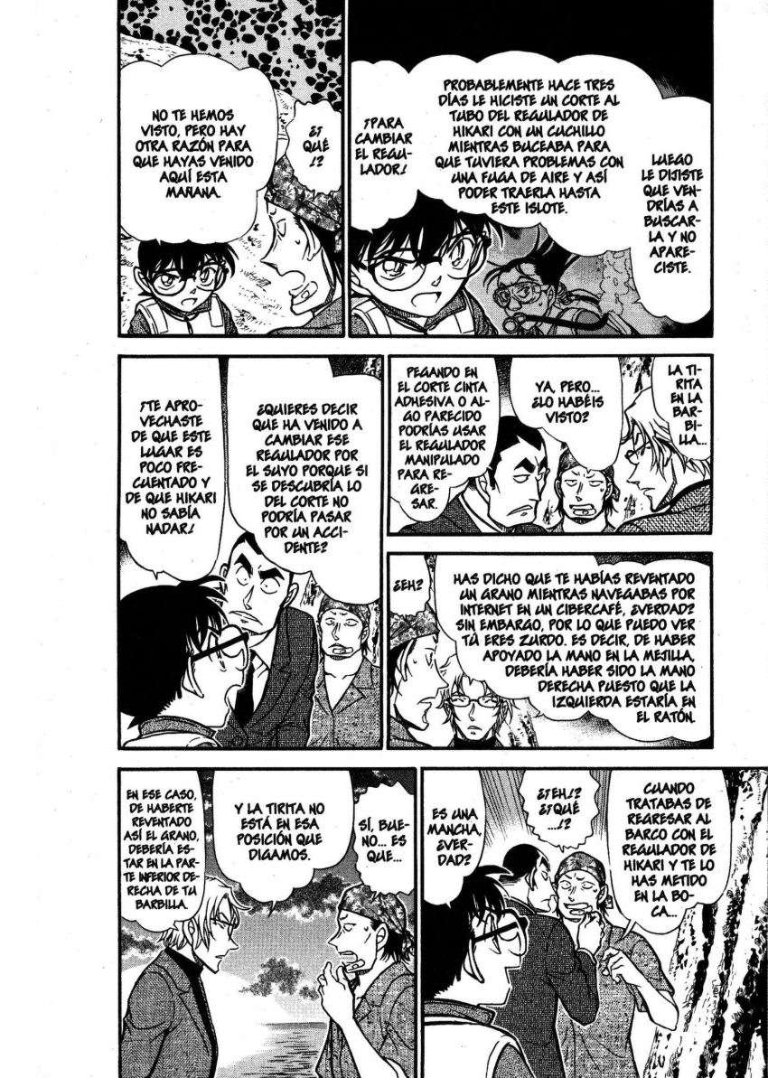 Detective Conan Capitulo 666: Sed de sangre página 9